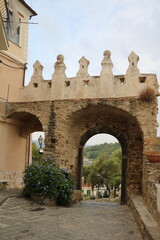 Old Gate in Agropoli, Campania Italy
