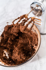 Chocolate Cookies with Chocolate Hearts