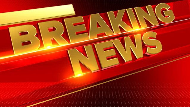 global earth rotating digital world breaking news Studio Background for news report and breaking news on world live report