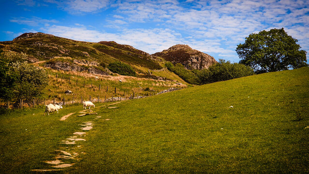 Snowdonia National Park in Wales, UK