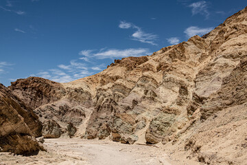 Fototapeta na wymiar Golden Canyon, Death Valley NP