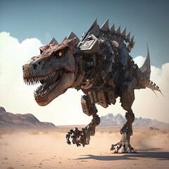 Tyrannosaurus rex robot