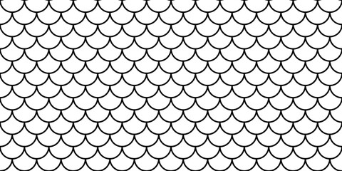 Scale seamless pattern. Fish background. Repeated pattern skin fishs. Repeating scaled dragon or scallop texture. Squama shape printsnake. Repeat fishscale lattice. Design prints. Vector illustration