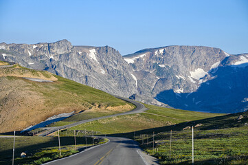Beartooth Mountain roadway