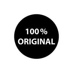 100% Original icon vector logo design template