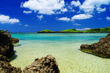 沖縄県西表島星砂の浜