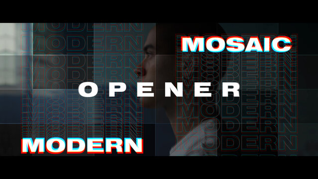 RGB Modern Mosaic Opener