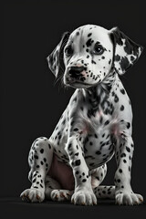 a Dalmatian puppy - generative ai 