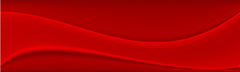 Abstract red and wave background