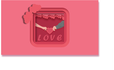 valentine's day background vector design