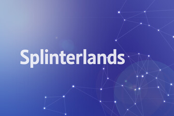 Title image of the word Splinterlands. It is a Web3 related term.