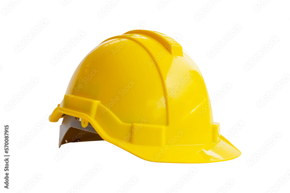 Wall mural yellow hard hat, safety helmet