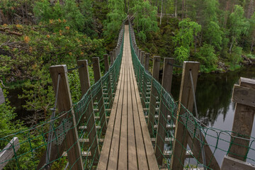 The Pierri Karhunkierros Trail in Oulanka National Park, Lapland, Finland