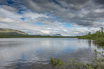 Treriksroset, the triple border between Finland, Sweden and Norway