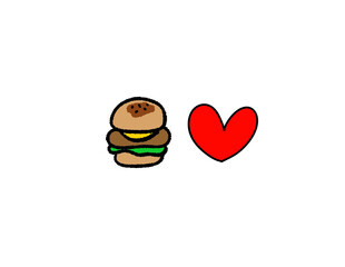 ハンバーガーが好き！
