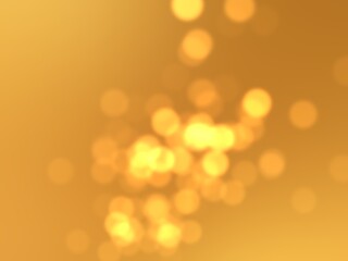 abstract gold bokeh background