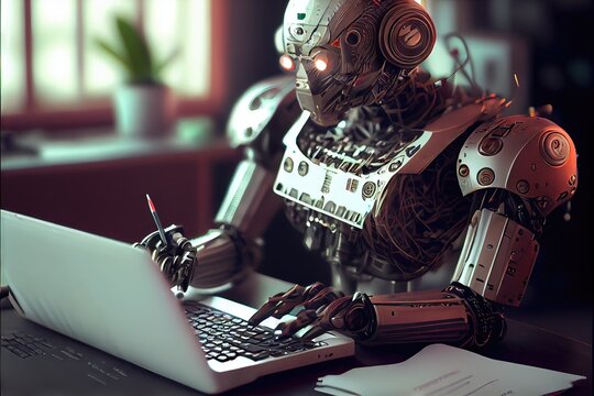AI writer - generative AI text apps are becoming more popular. Robots are not automated in writing content, disrupting the ghostwriting industry. Generative AI image