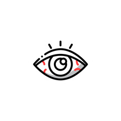 Obraz premium sleepless icon