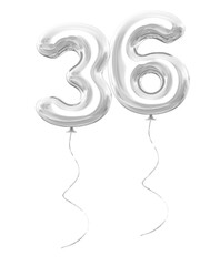 36 Balloon Number