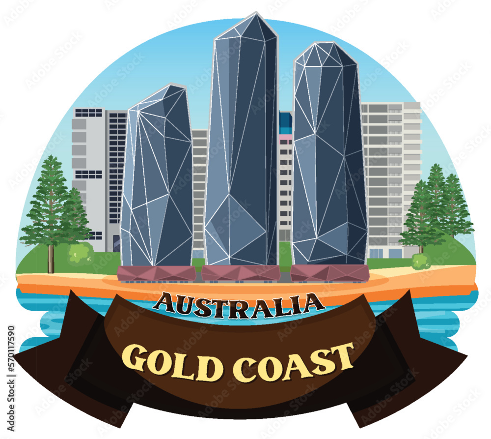 Canvas Prints Gold Coast Australia Building Landmark