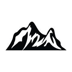 Mountain illustration logo vector and symbol design