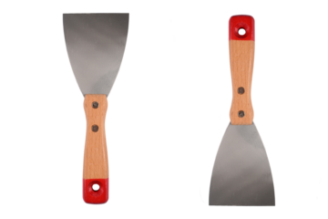 Putty knife tool isolated on transparent background
