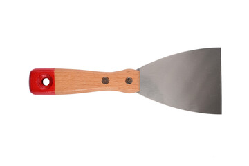 Putty knife tool isolated on transparent background