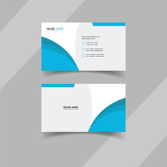 Fototapeta premium Simple Business Card Design Template.