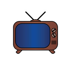 Retro TV icon.