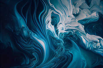 Obraz premium abstract background blue marble background , Luxury. Marbleized effect
