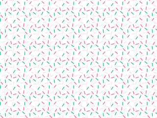 ピンク色のチョコスプレー背景