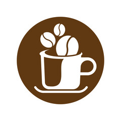 Coffee cup logo images