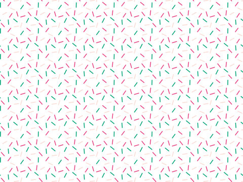 ピンク色のチョコスプレー背景