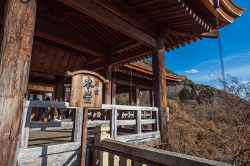京都 清水寺 本堂の風景
