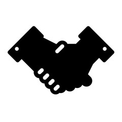 cooperate glyph icon
