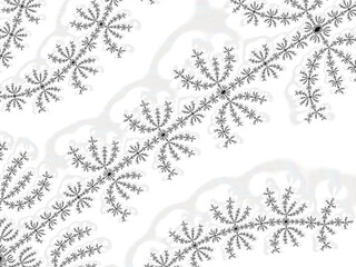 Fractals, snowflakes, flowers, shiny and unique. These are perfect for background, wallpaper, wall art, avatar, prints, poster or video presentations. This is a generative ai picture.