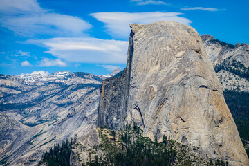The amazing Half Dome in Yosemite National Park, California