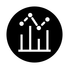 statistics glyph icon
