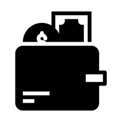 wallet glyph icon