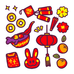 chinese new year icons