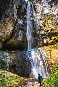cascata canyon, cascata di tret