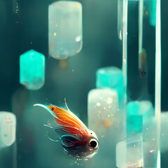 Shiny fish - Generative Ai
