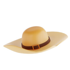 Farm hat 3D Icon