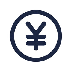 blue and white isolate money exchange business financail flat icon elements vector