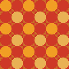 Red and golden pattern vector