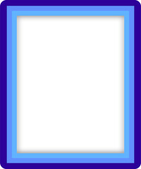 photo frame 2023, blue frame, blue, popular, png, transparent, viral, 2023