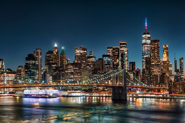 Obraz premium The skyline of New York City, United States
