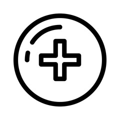 Obraz premium add icon or logo isolated sign symbol vector illustration - high quality black style vector icons