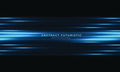 Light effect Background creative of space design and futuristic geometric perspective design. Abstract futuristic and tech background, Abstract art wallpaper. Vector illustration.