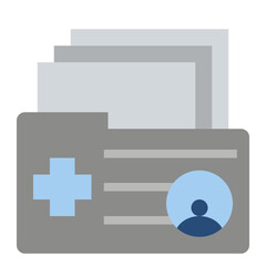 Obraz premium medical record